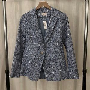 LOFT Floral Blazer